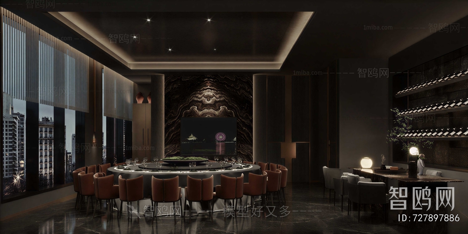 New Chinese Style Restaurant Box