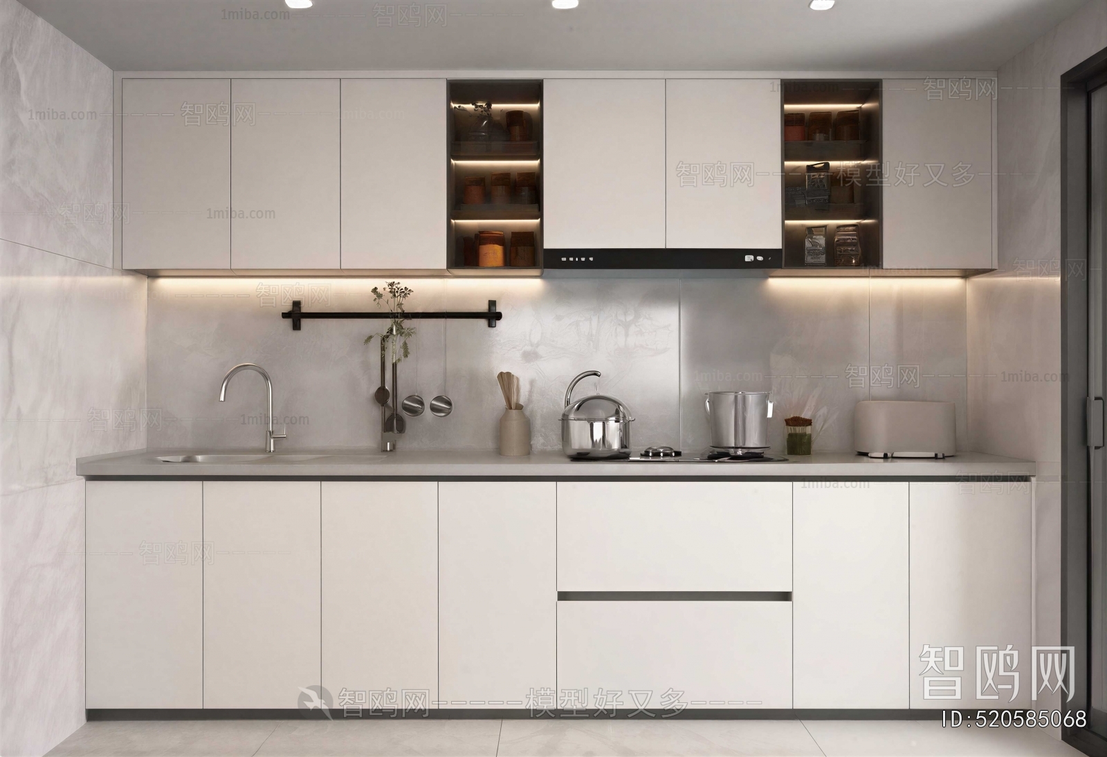 French Style Kitchen Cabinet