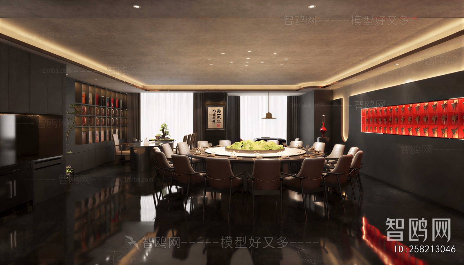 New Chinese Style Restaurant Box