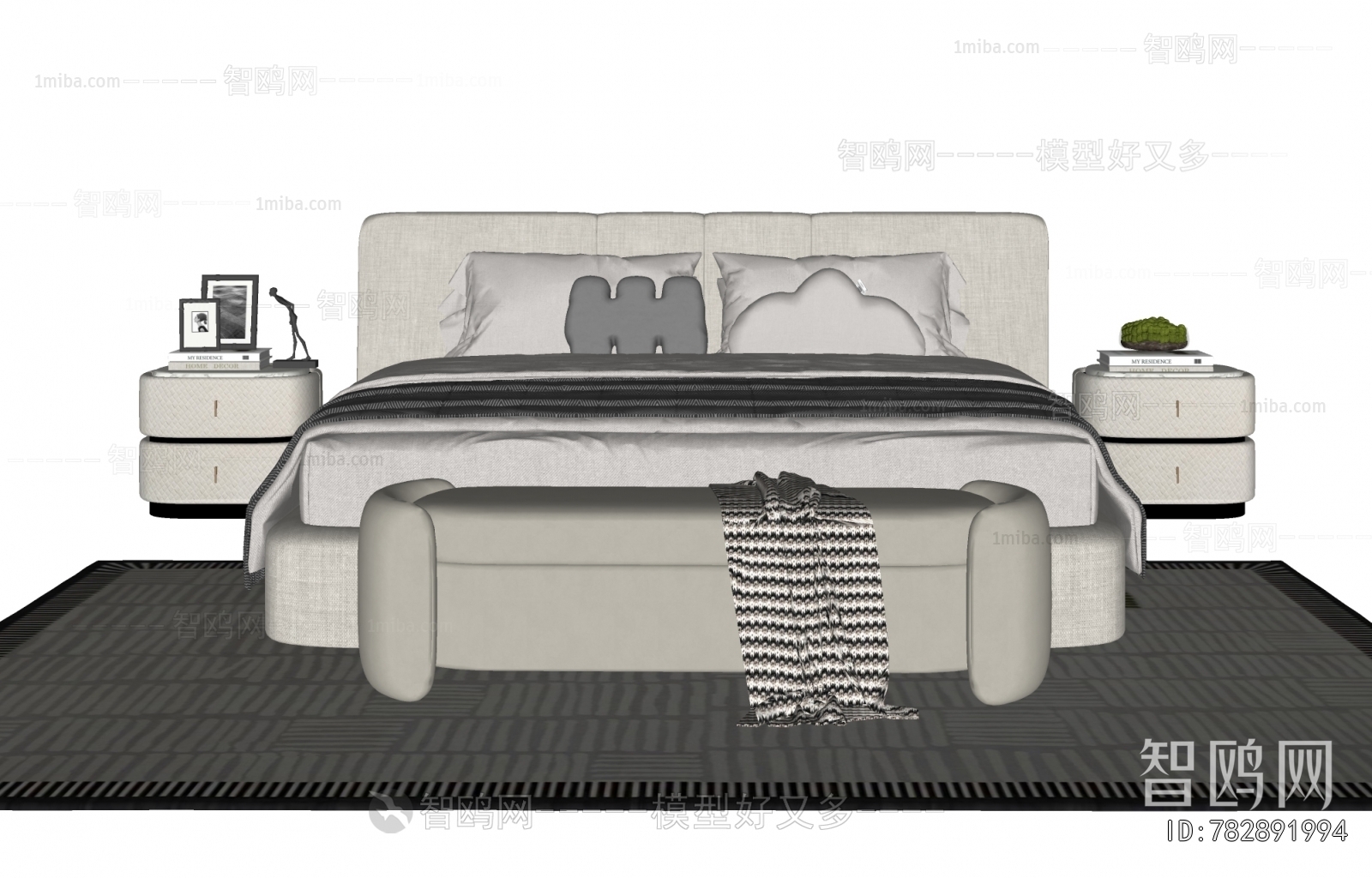 Modern Double Bed