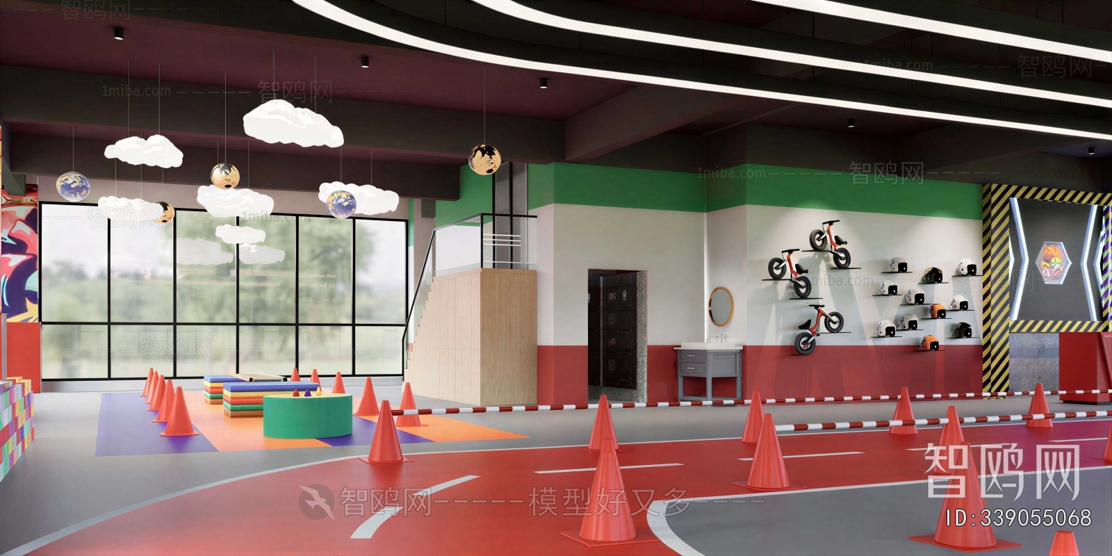 Modern Children's Amusement Park