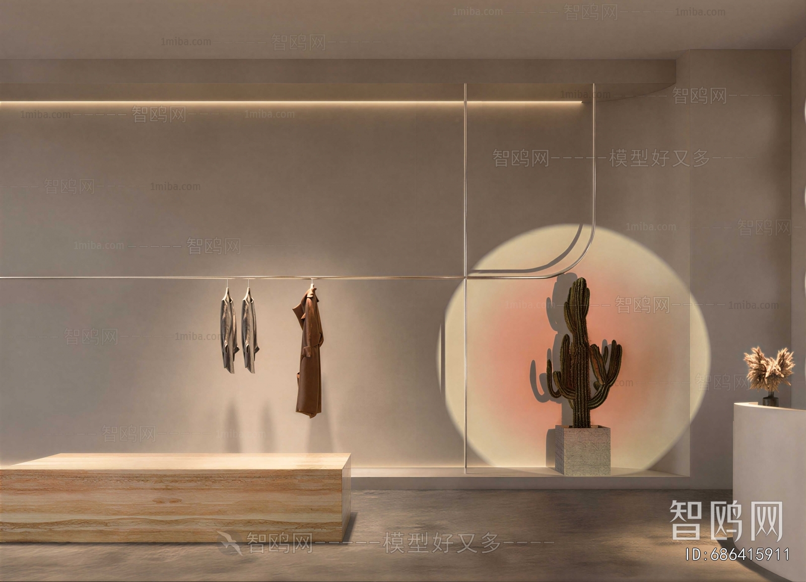Modern Clothing Store