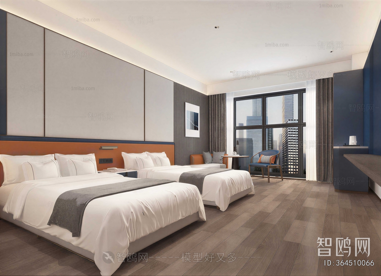 New Chinese Style Guest Room