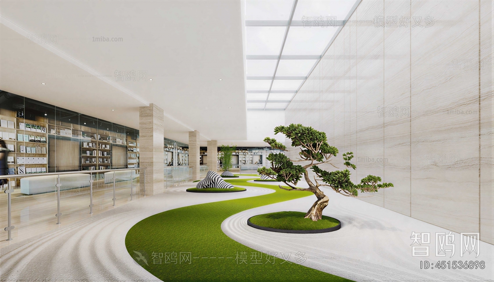 Modern Shopping Mall