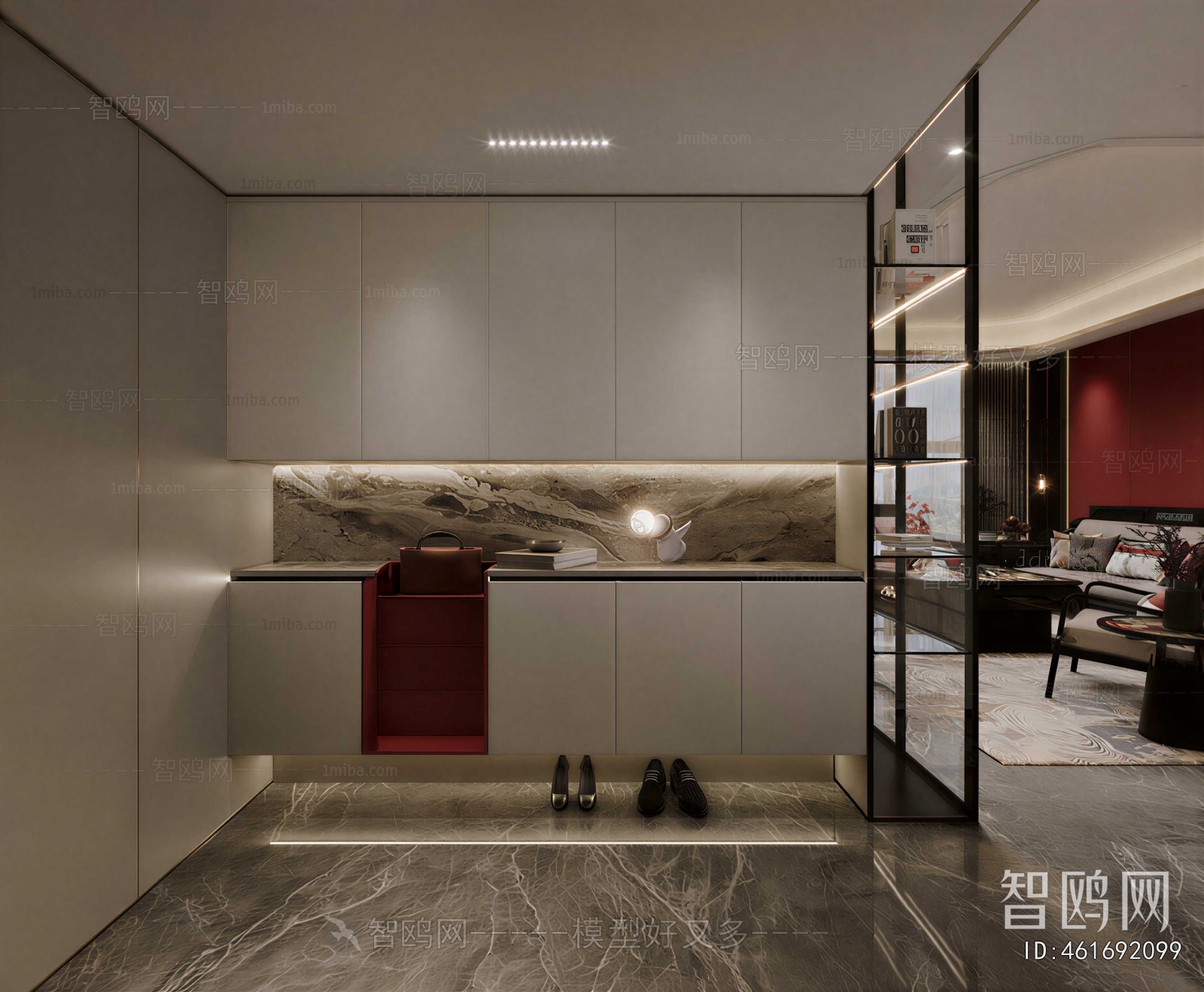 Modern Hallway