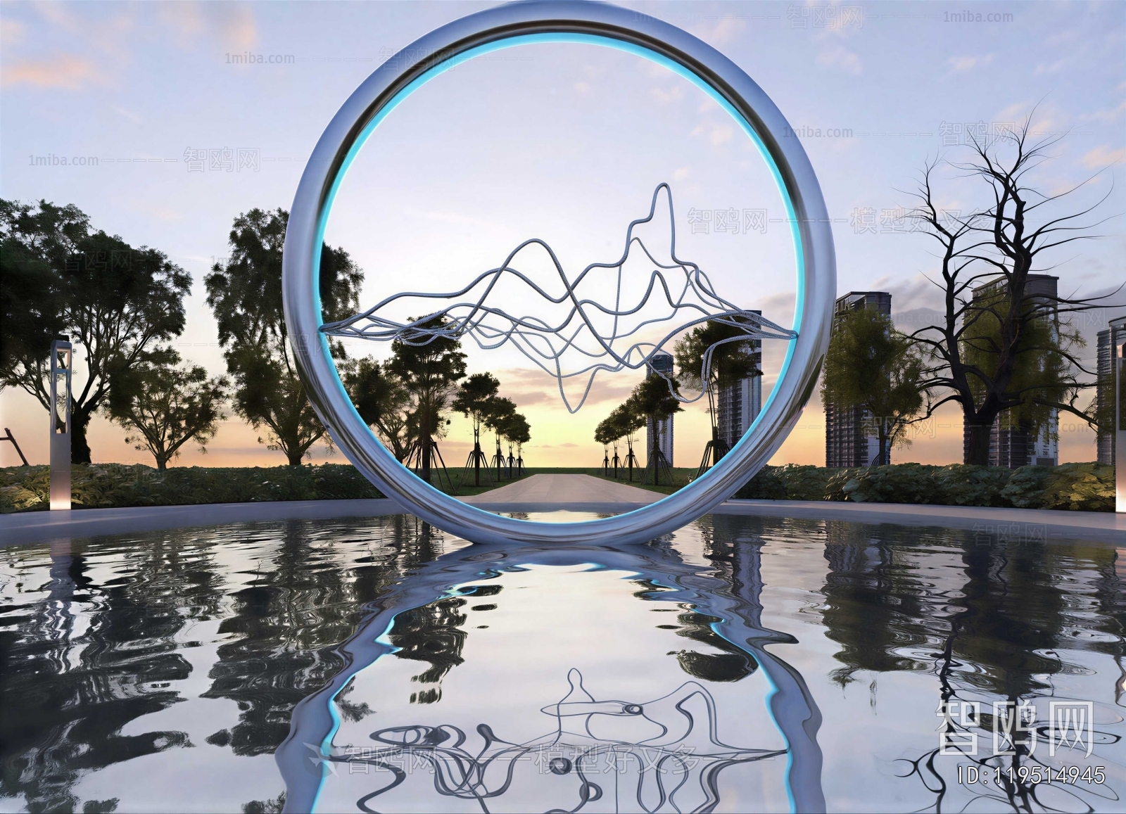 Modern Sculpture Sketch