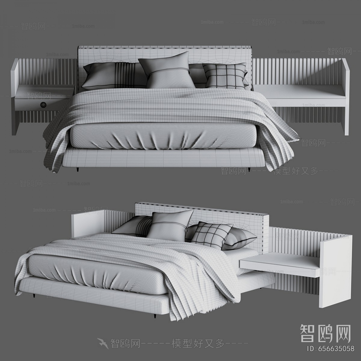 Modern Double Bed