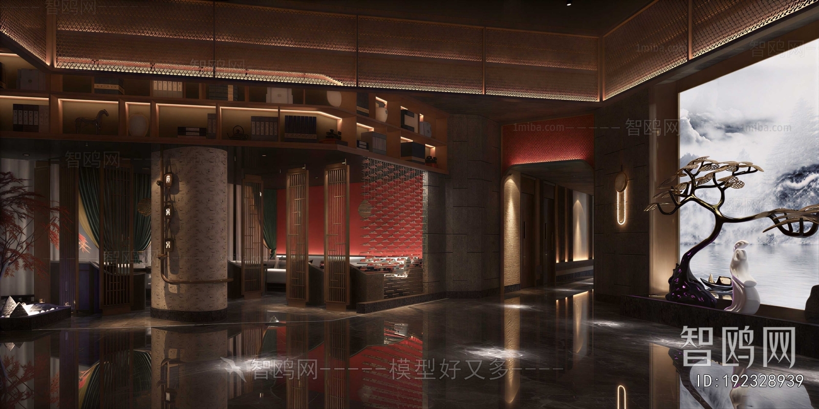 New Chinese Style Club Space