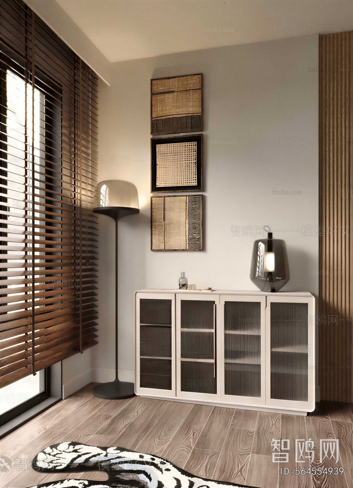 French Style Side Cabinet