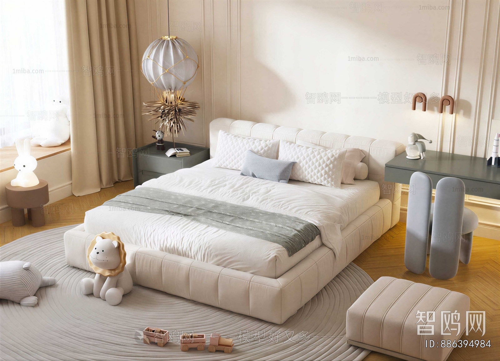 Modern Double Bed