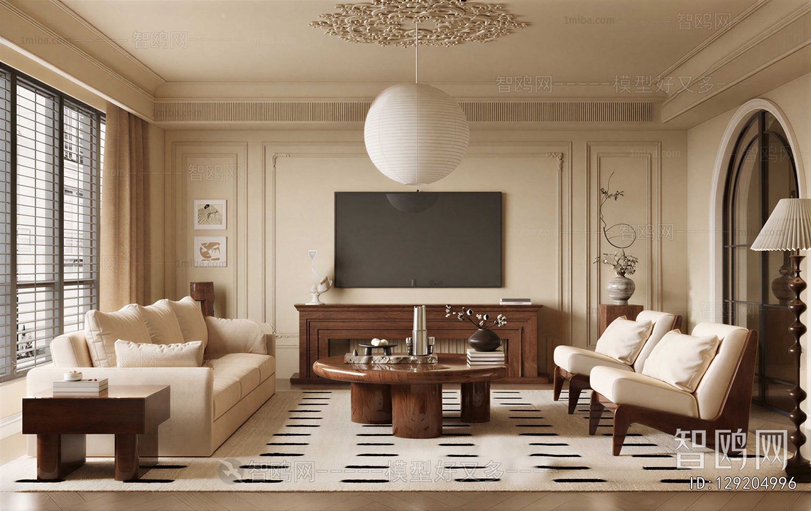 French Style A Living Room