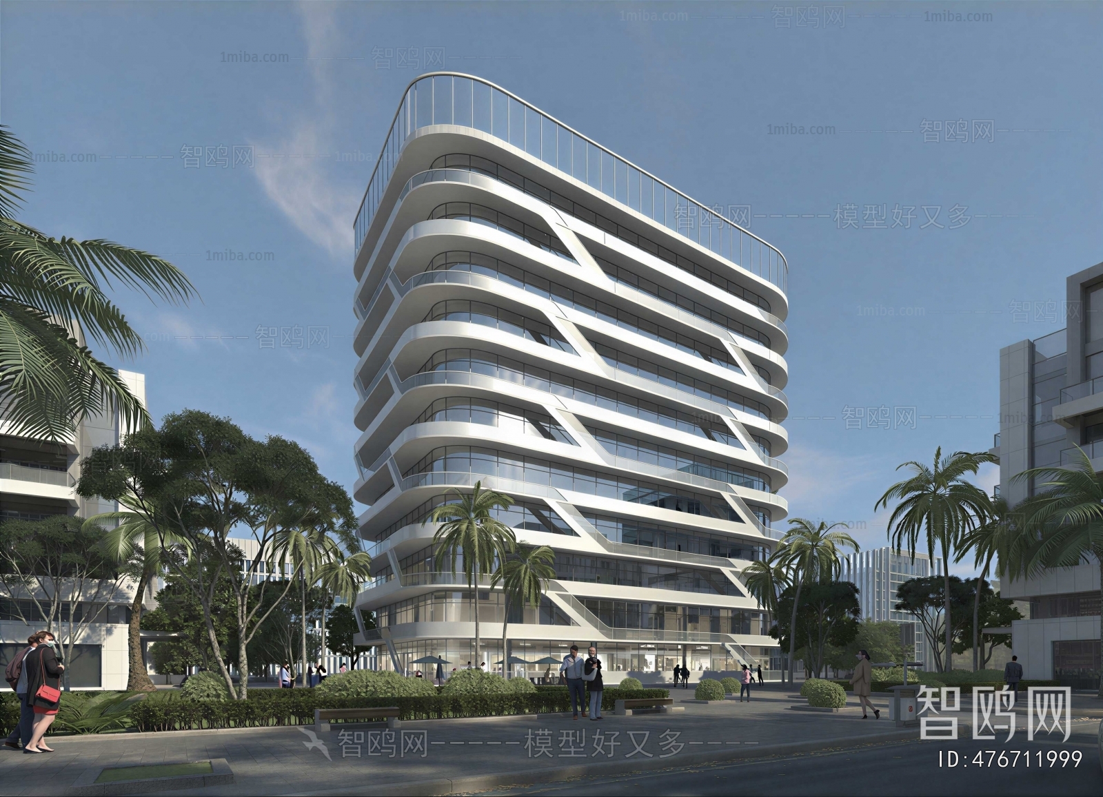 Modern Appearance Of Commercial Building