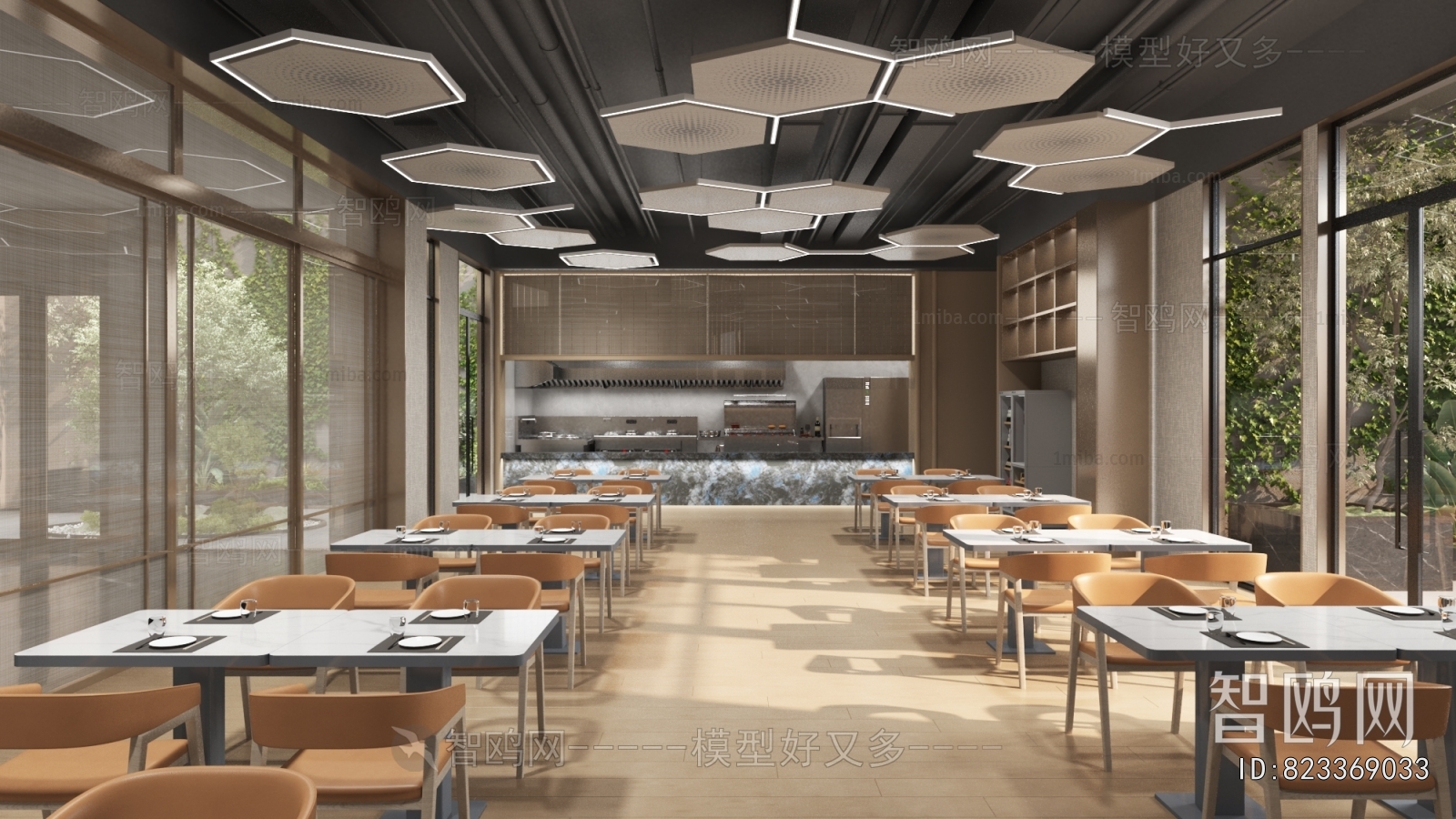 Modern Restaurant