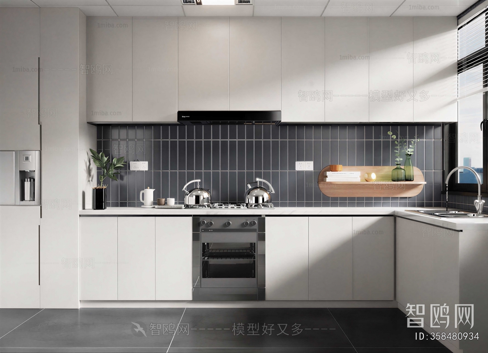 Modern Open Kitchen