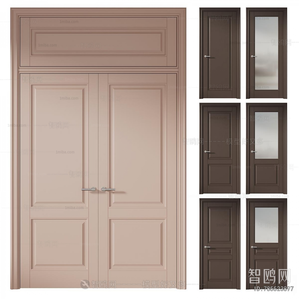 Modern Single Door