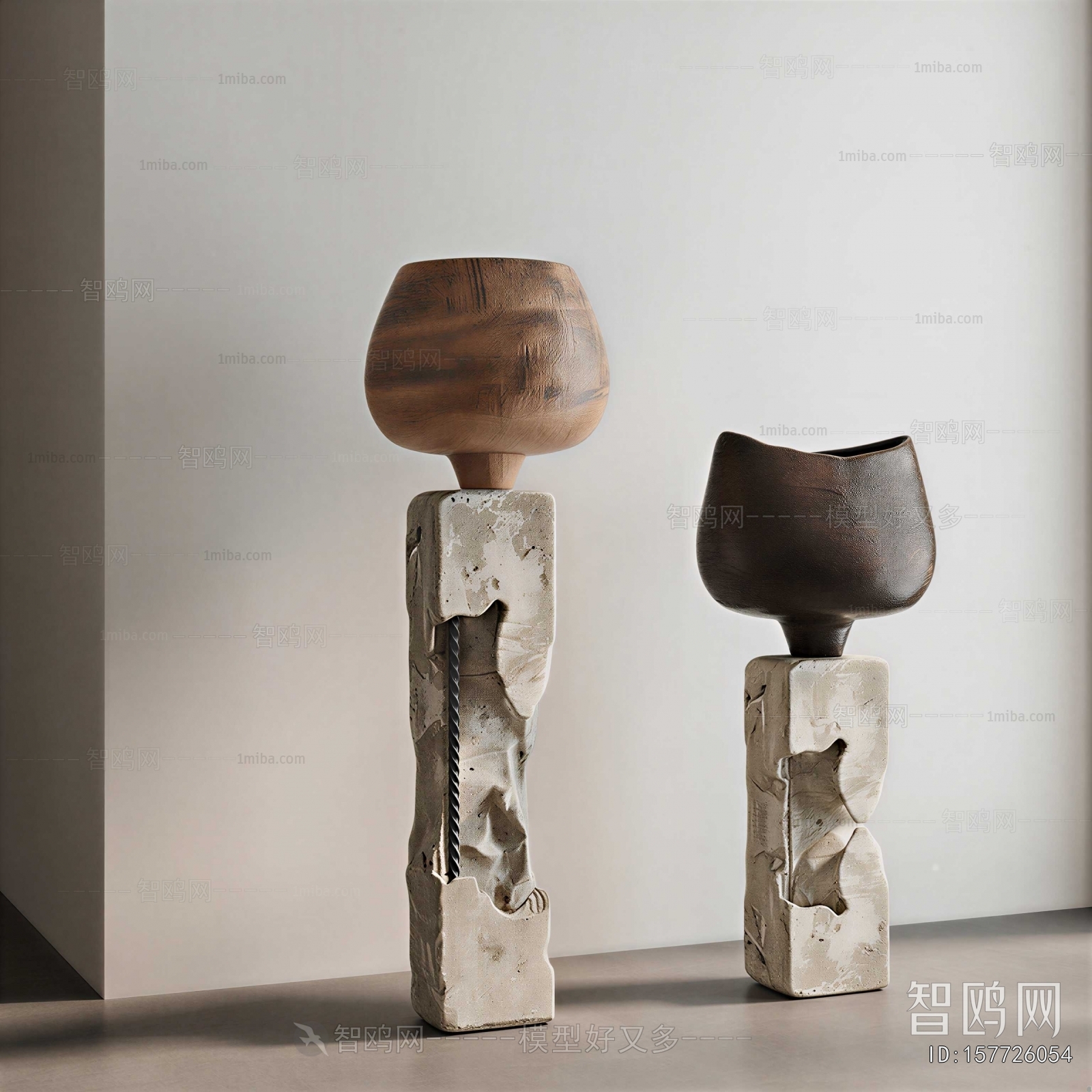Wabi-sabi Style Sculpture