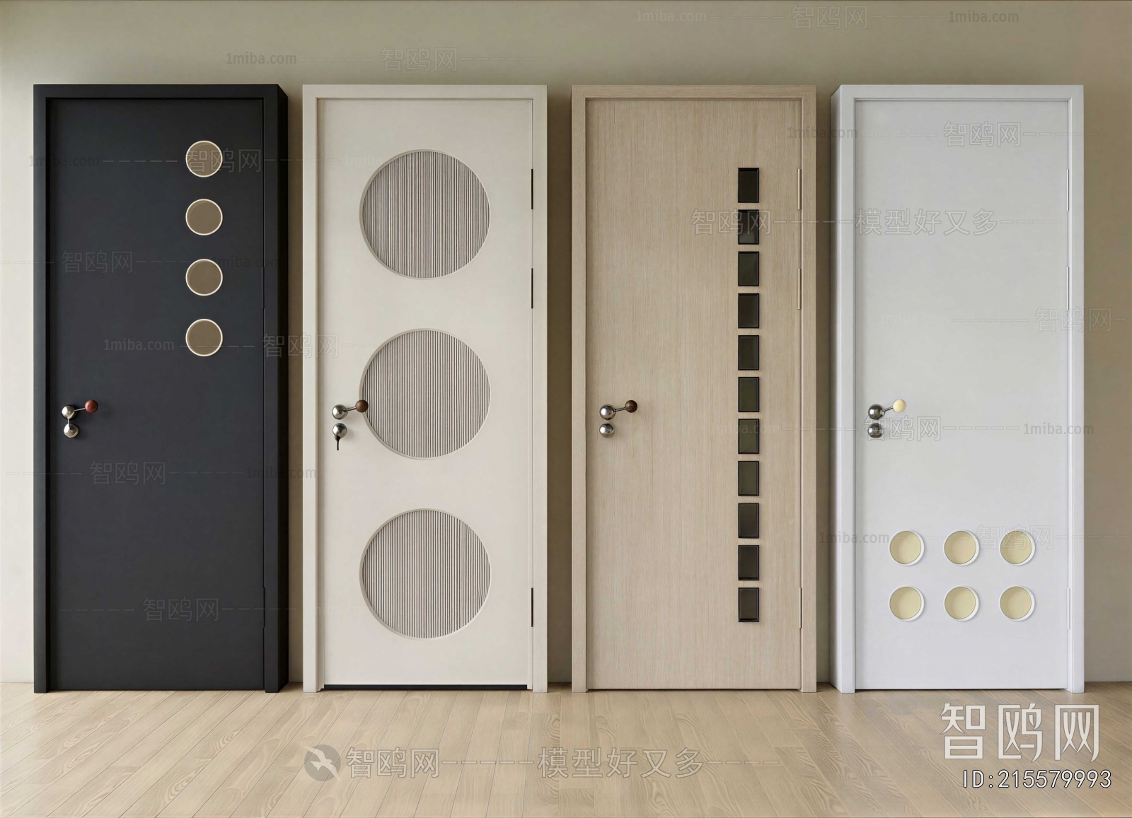 Modern Single Door