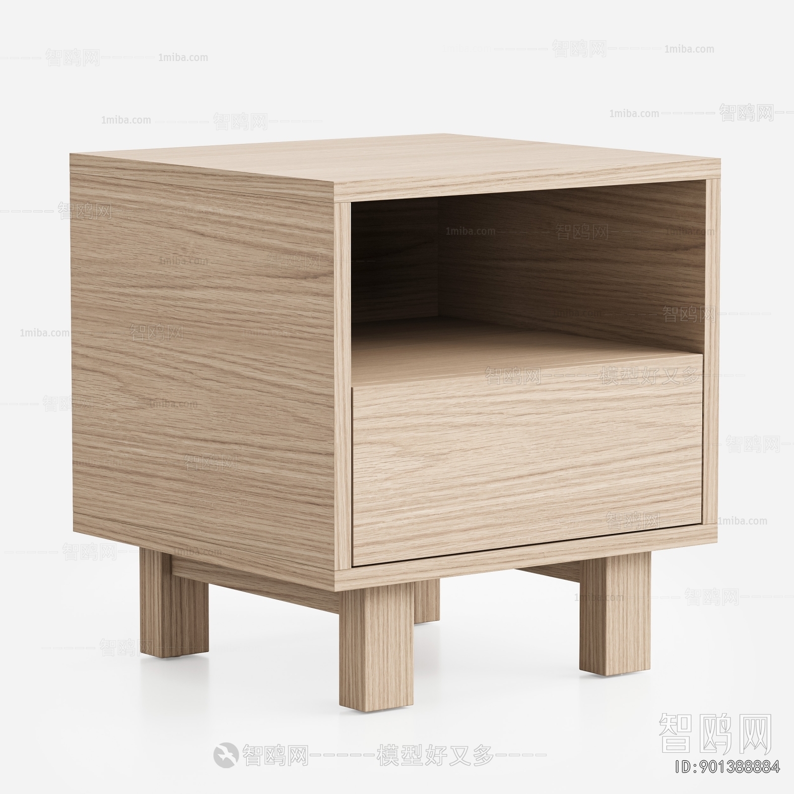 Modern Bedside Cupboard