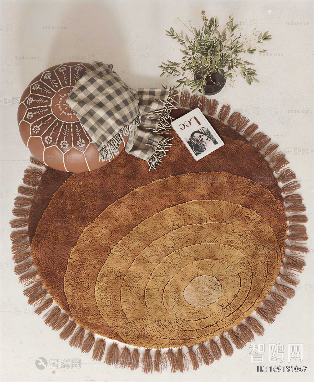 Modern Circular Carpet