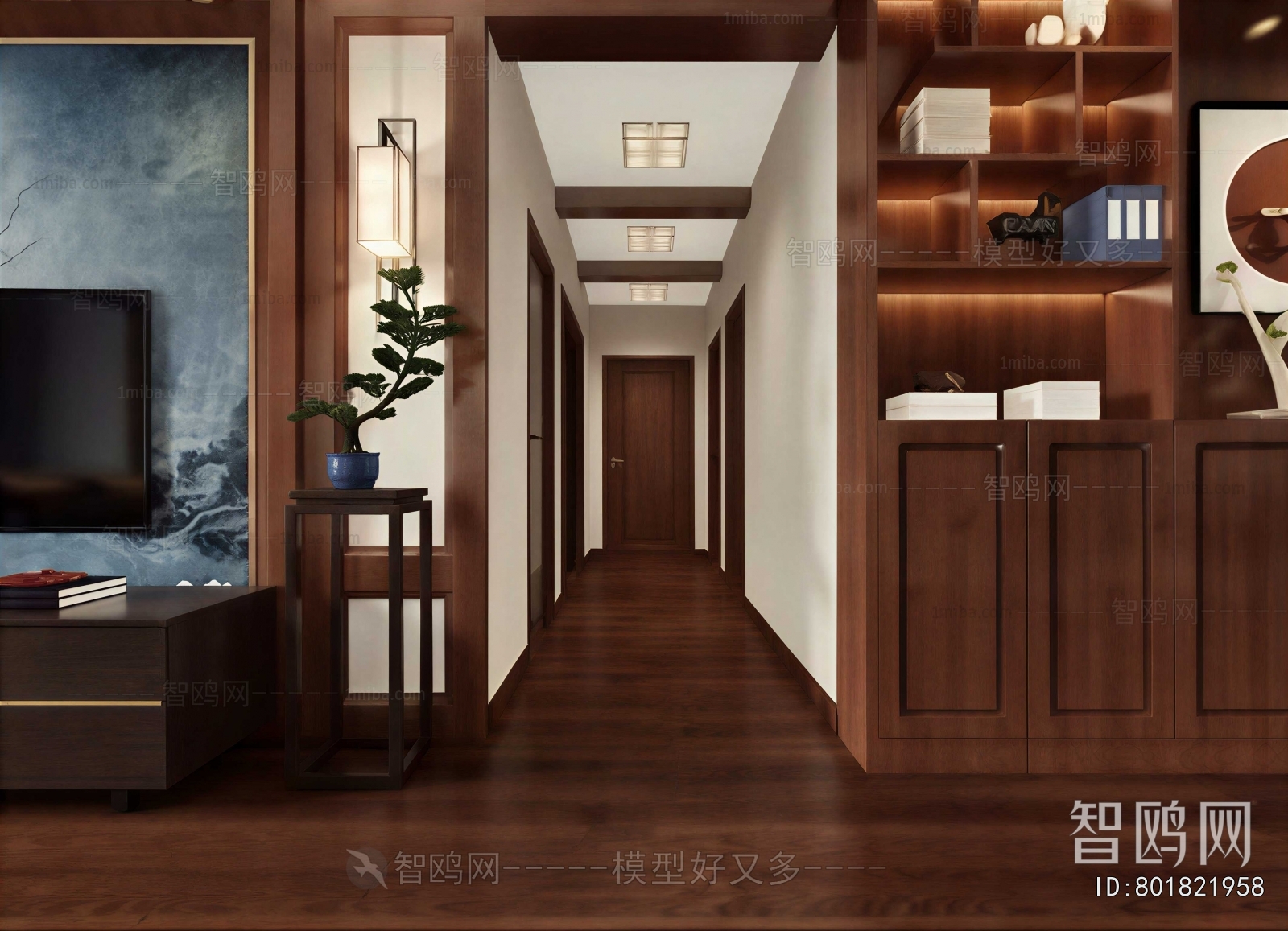 Modern Hallway