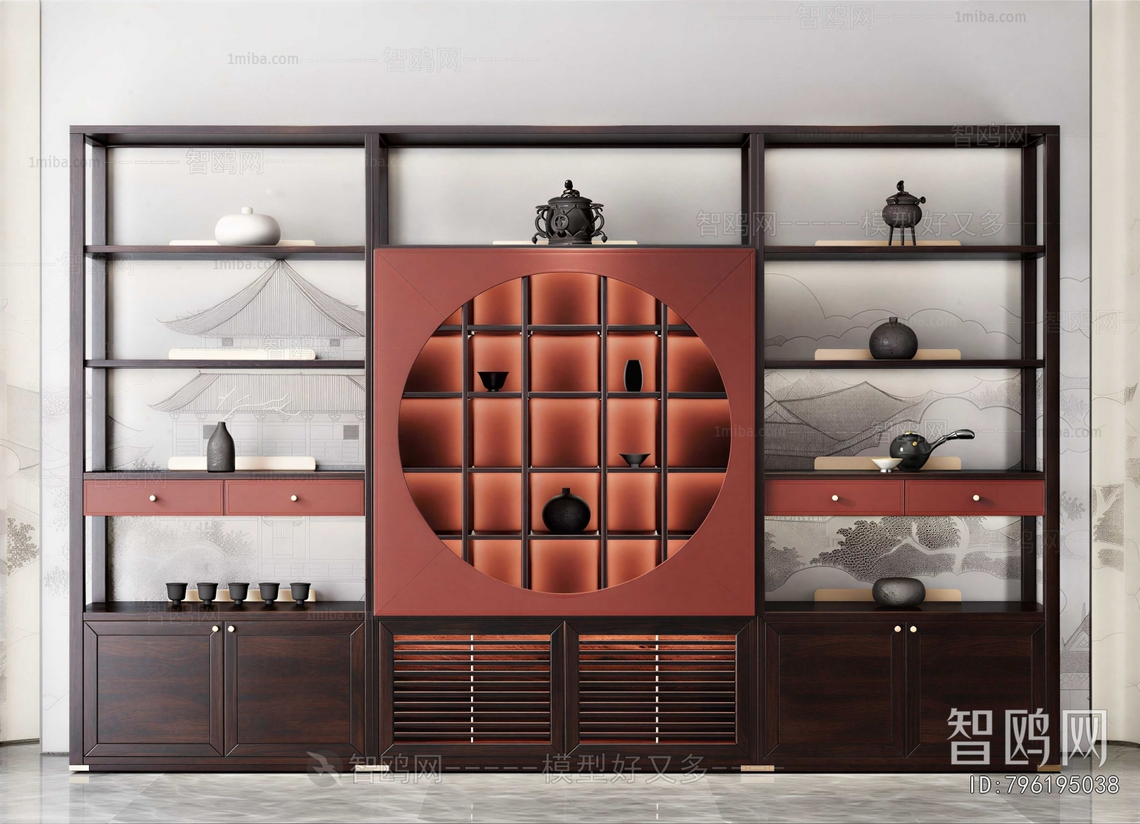 New Chinese Style Antique Rack