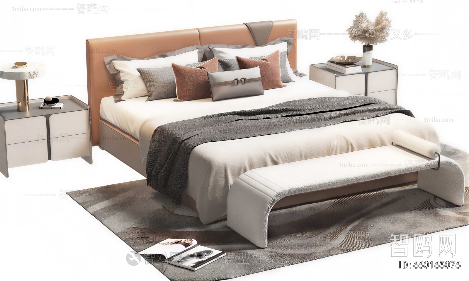 Modern Double Bed