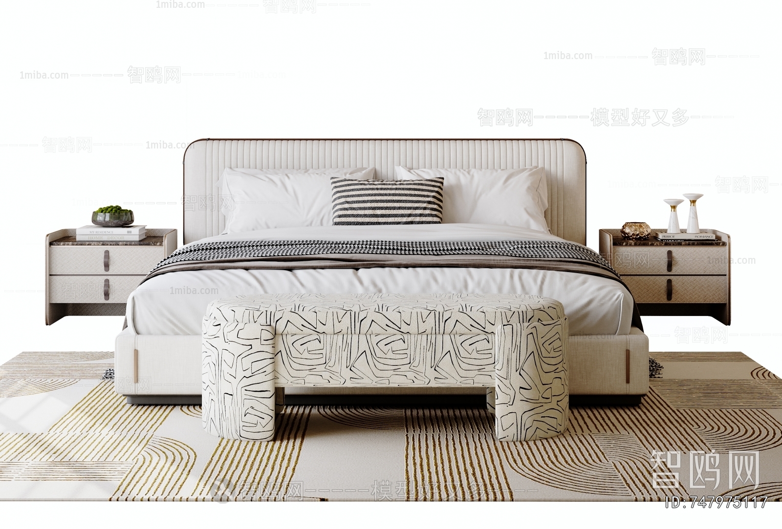 Modern Double Bed