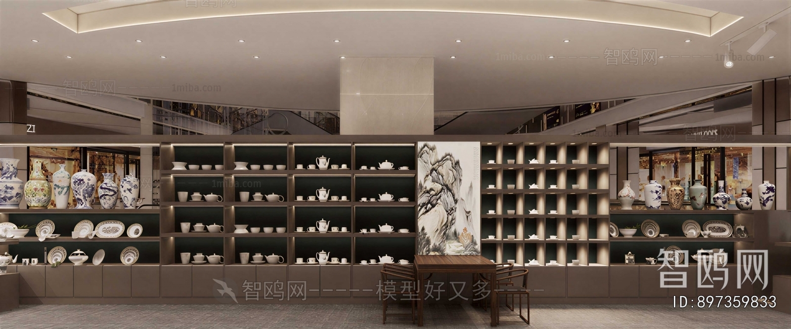 New Chinese Style Retail Stores