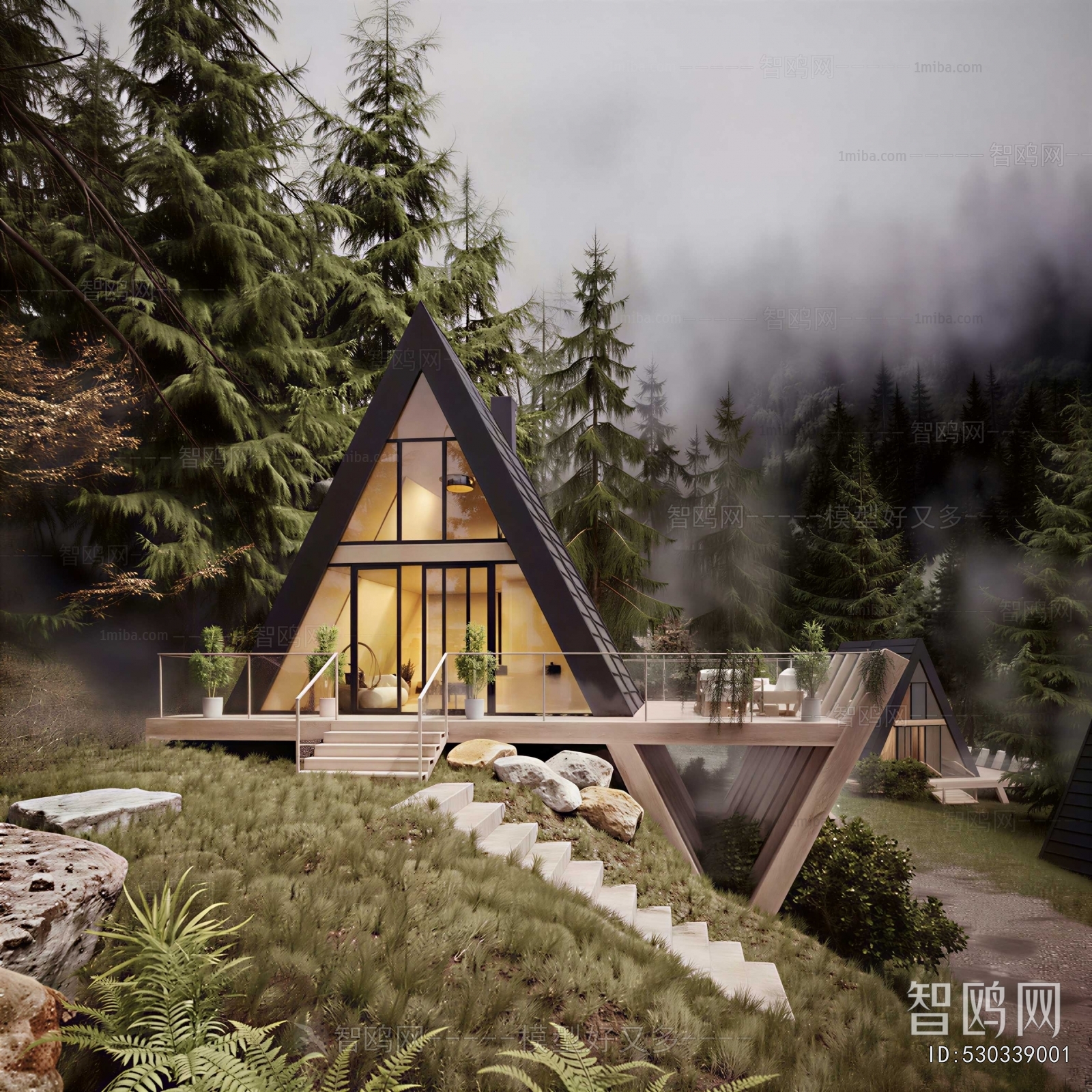 Modern Courtyard/landscape