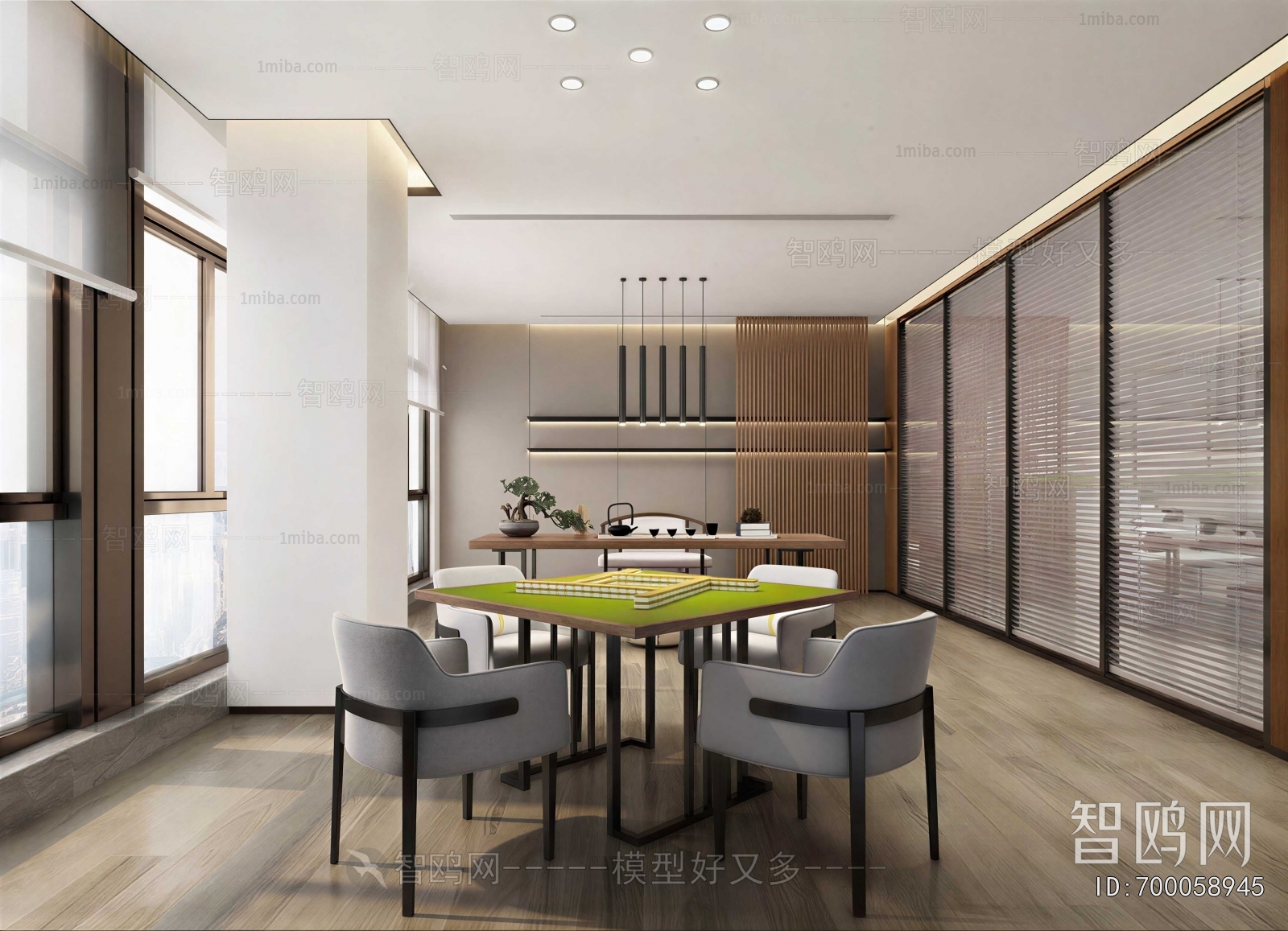 Modern Chess And Card Room