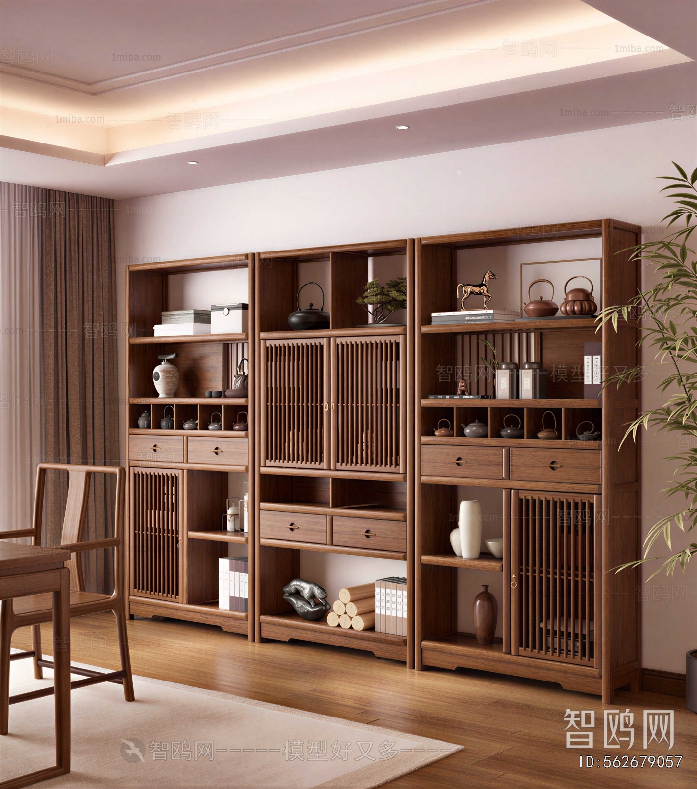 New Chinese Style Antique Rack