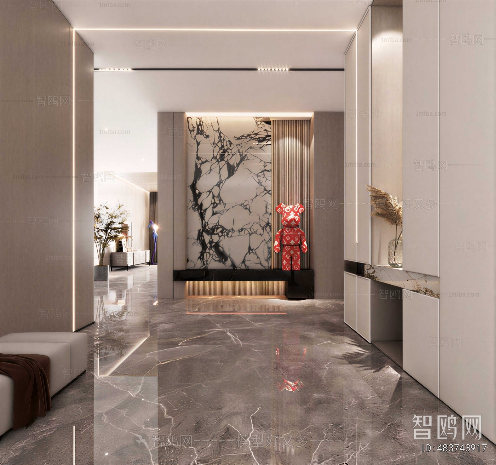 Modern Hallway