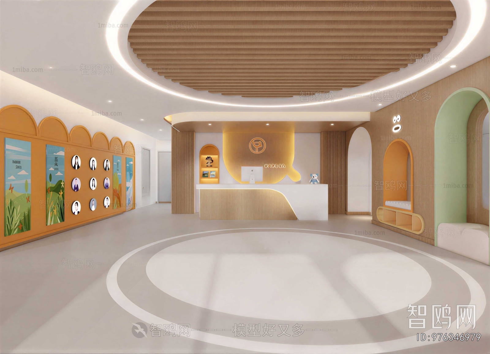 Modern Kindergarten Hall