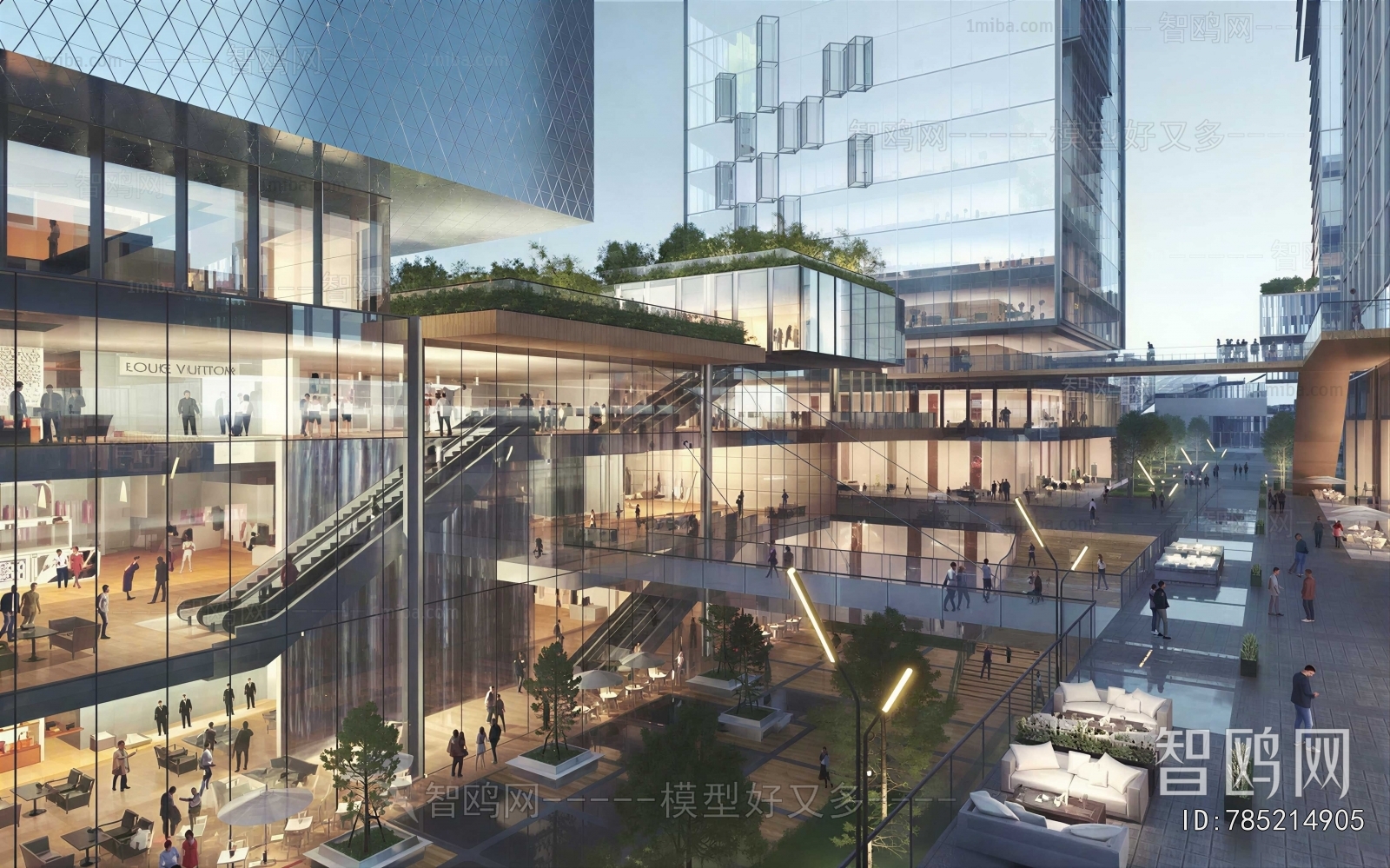 Modern Shopping Mall