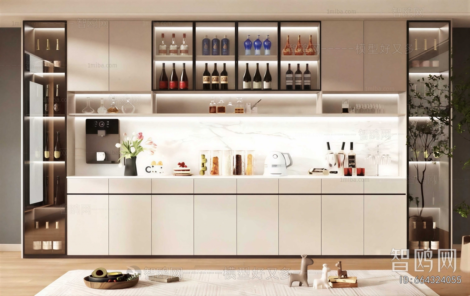 Modern Wine Cabinet