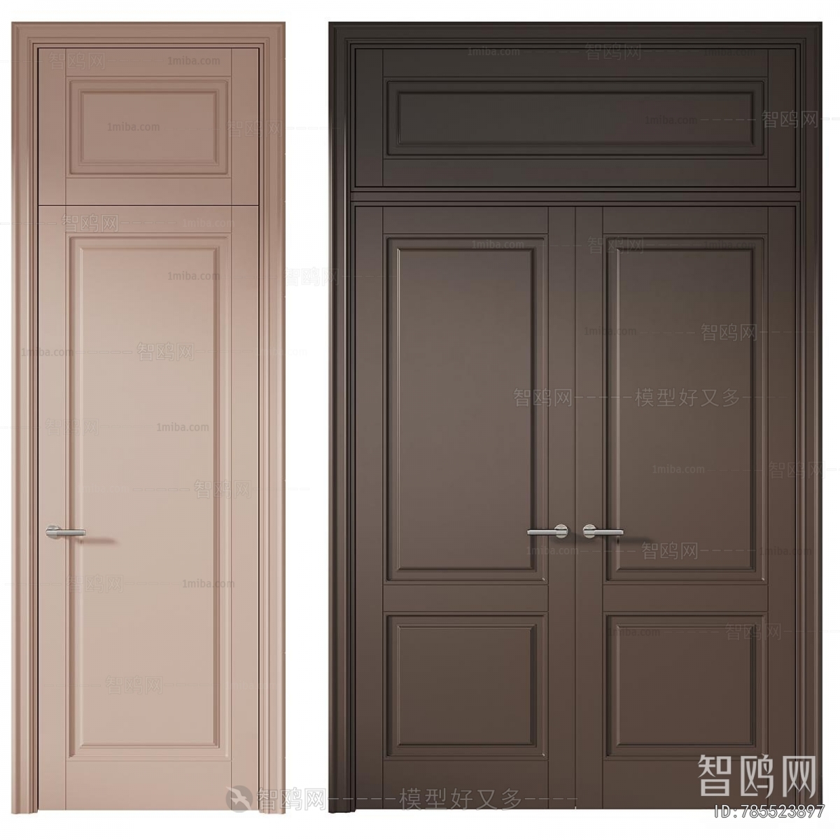 Modern Single Door
