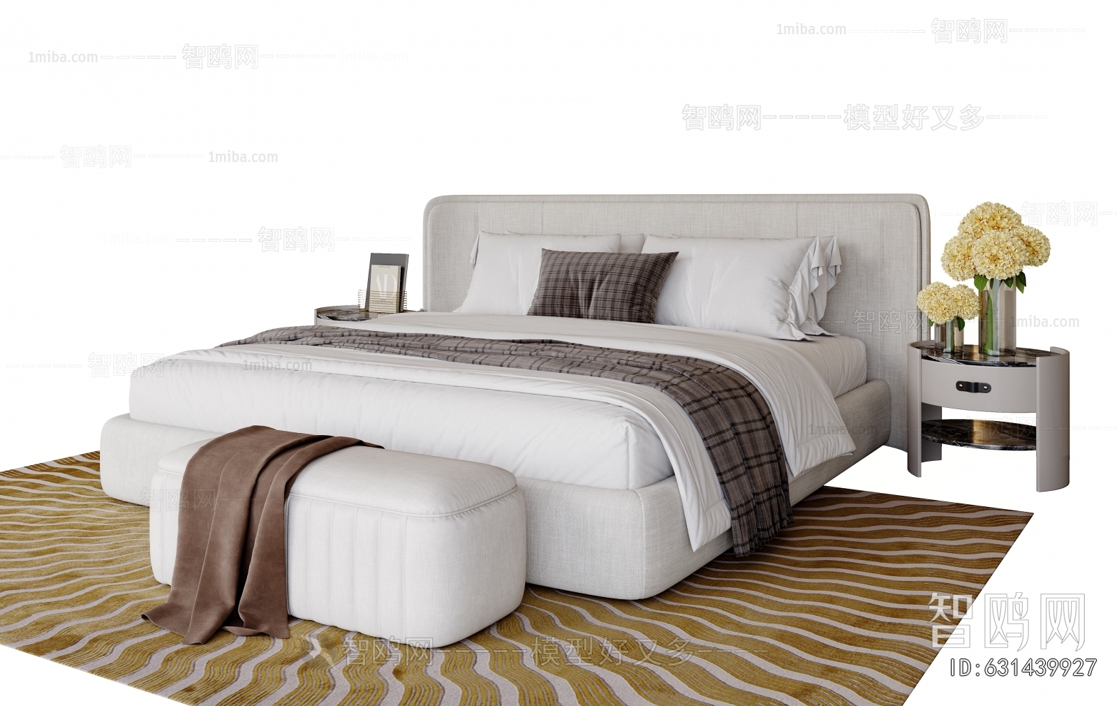 Modern Double Bed