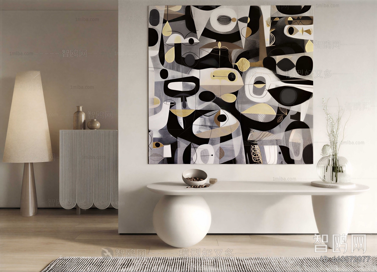 Wabi-sabi Style Painting