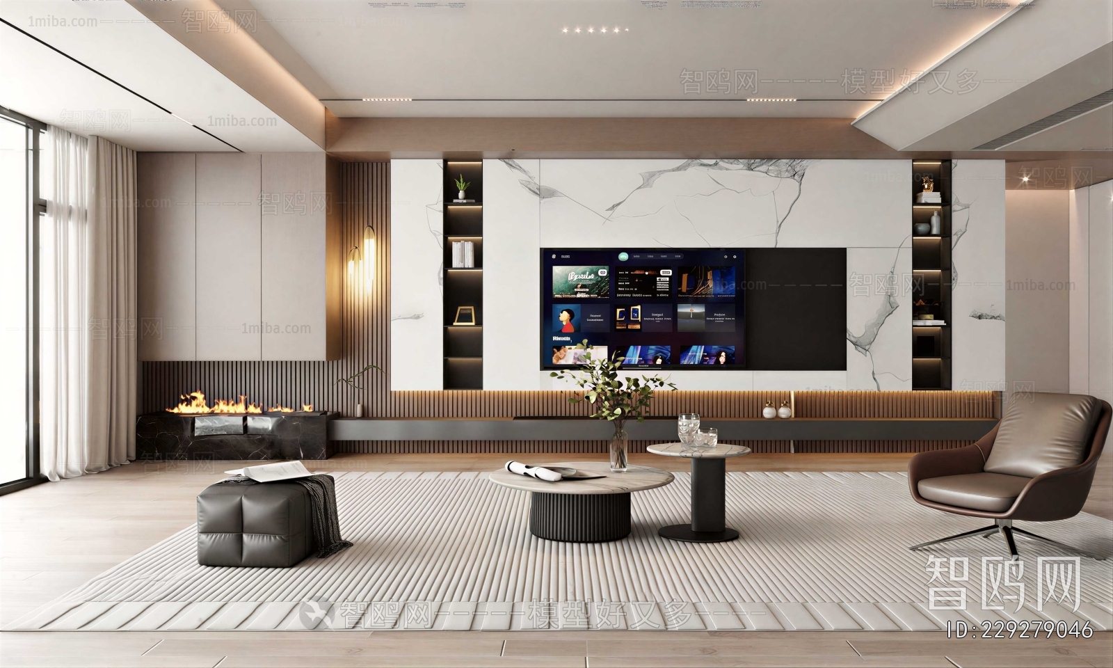 Modern A Living Room