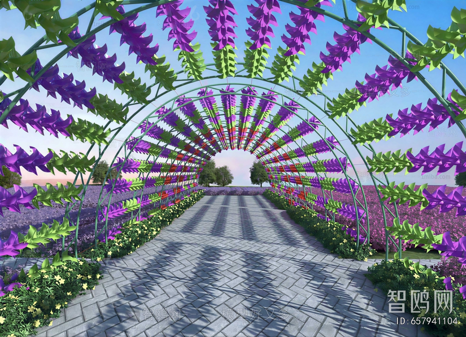 Modern Landscape Wall