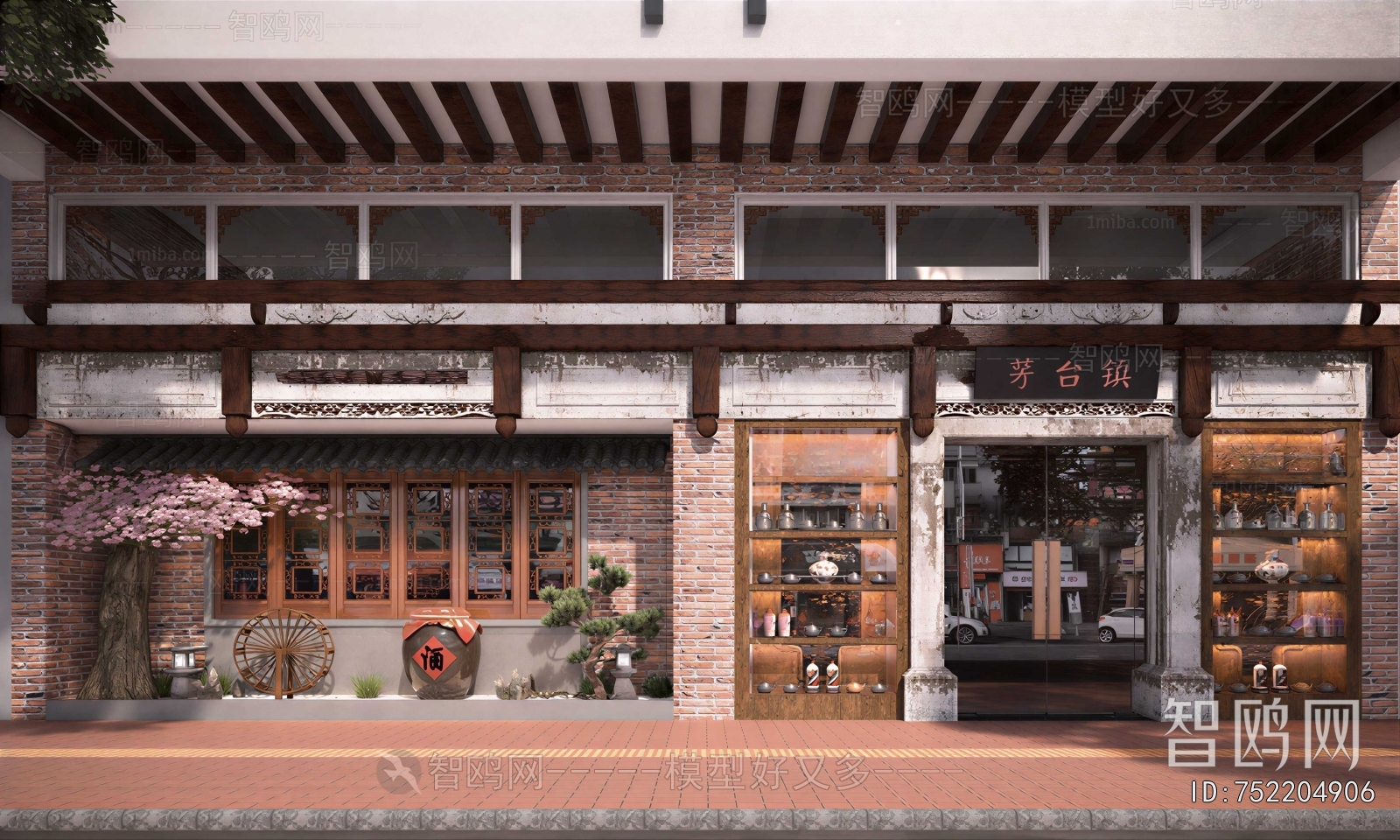 Chinese Style Facade Element