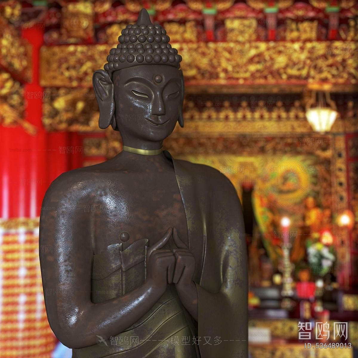 Chinese Style Buddhist Niche