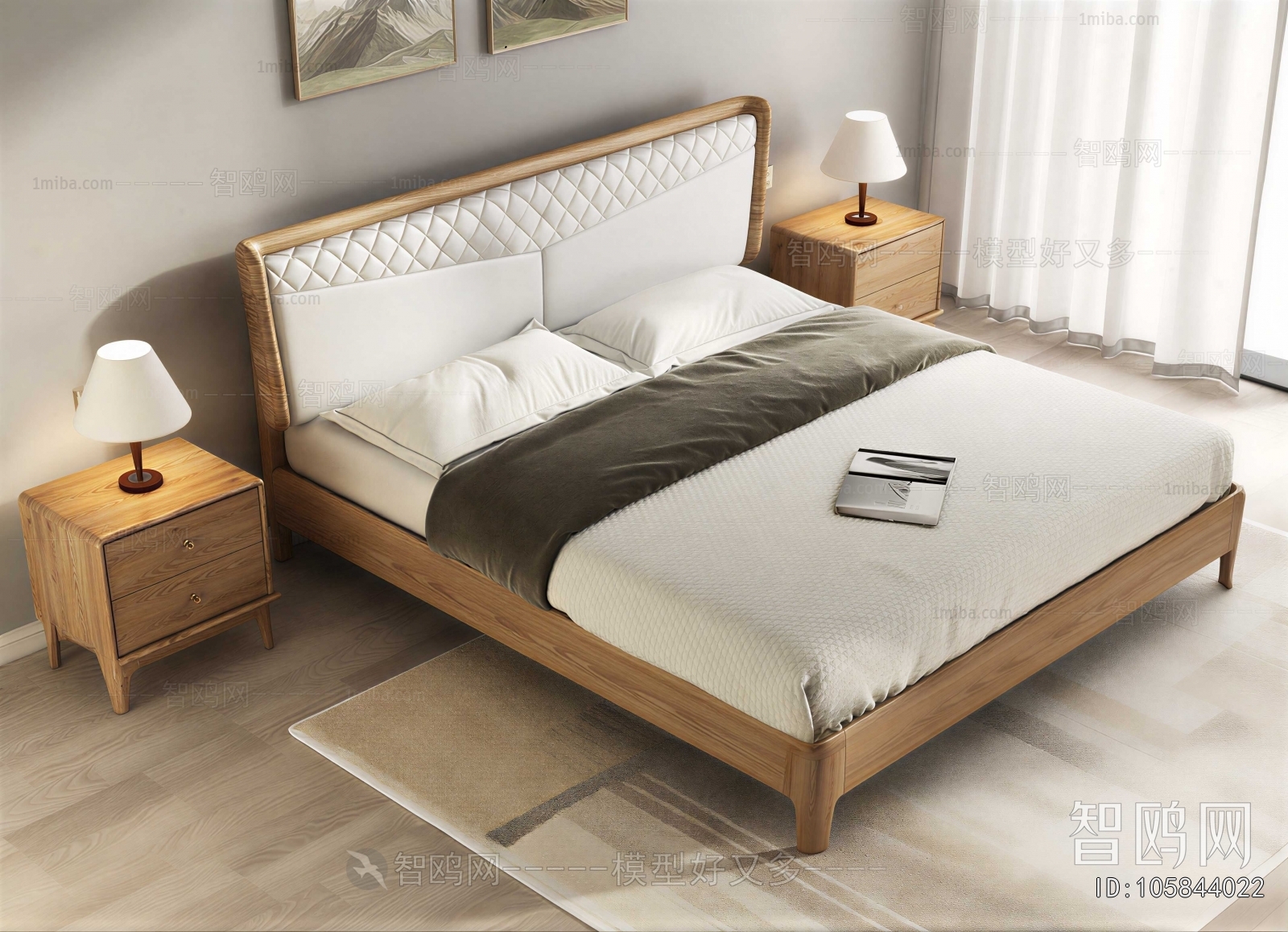 Modern Double Bed