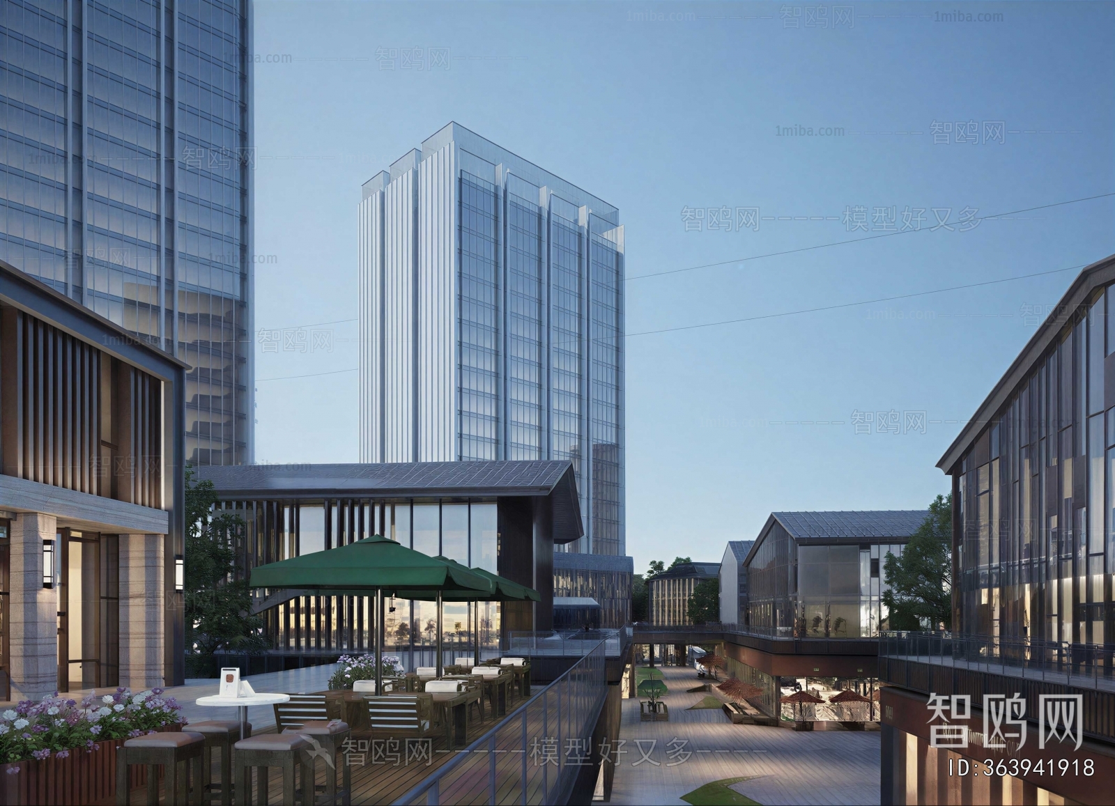 Modern Building Appearance