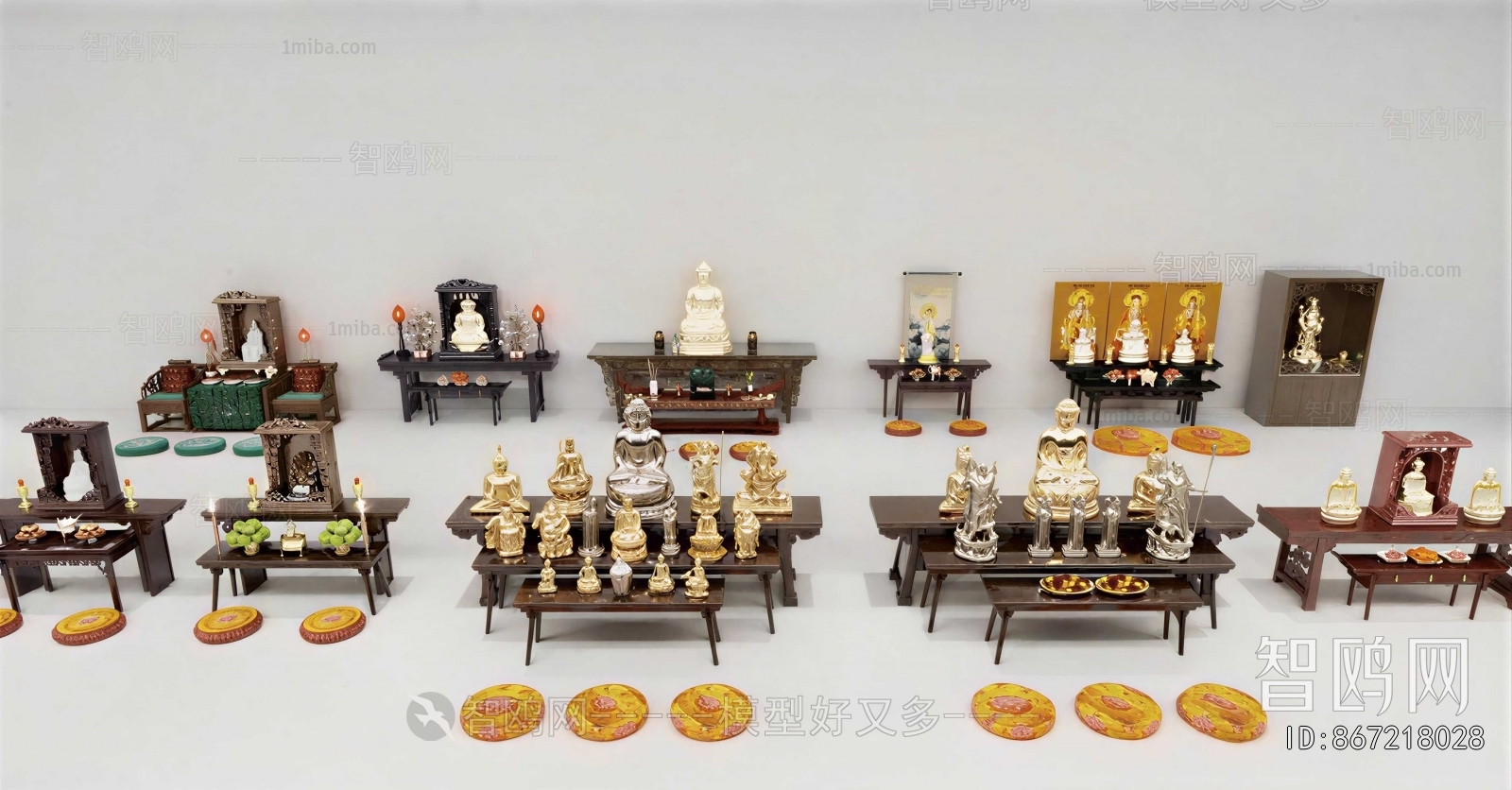 Modern Buddhist Niche