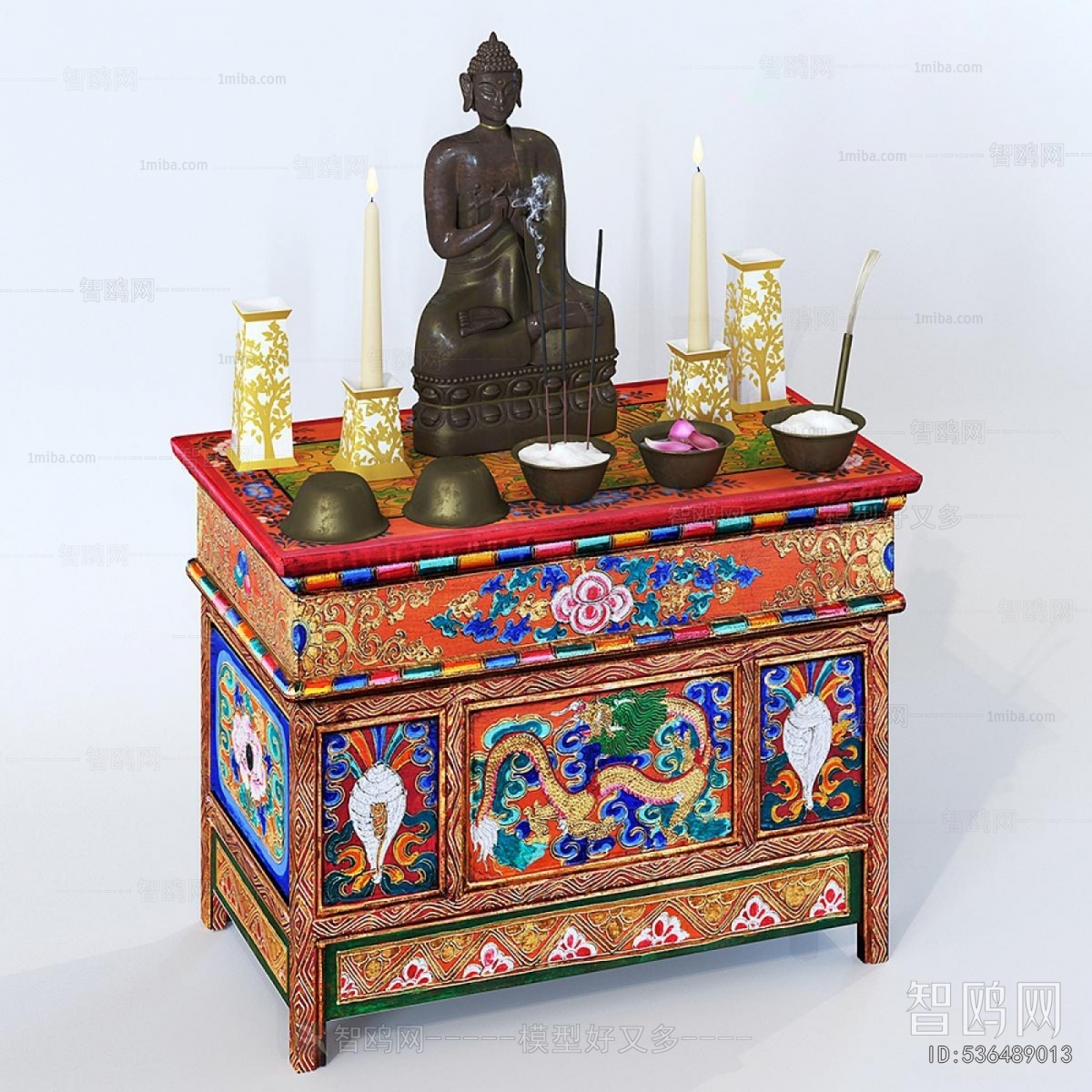 Chinese Style Buddhist Niche