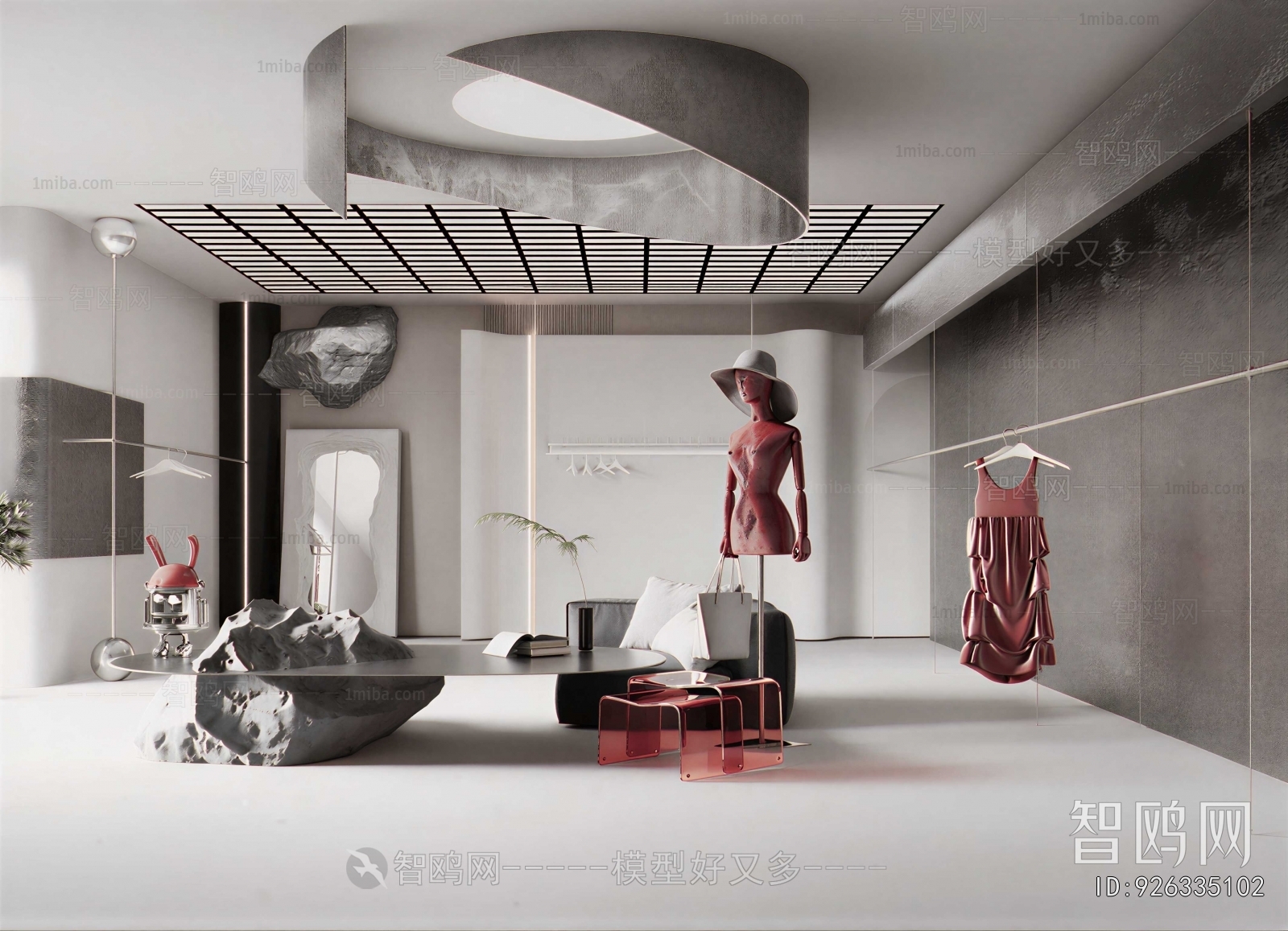 Modern Clothing Store