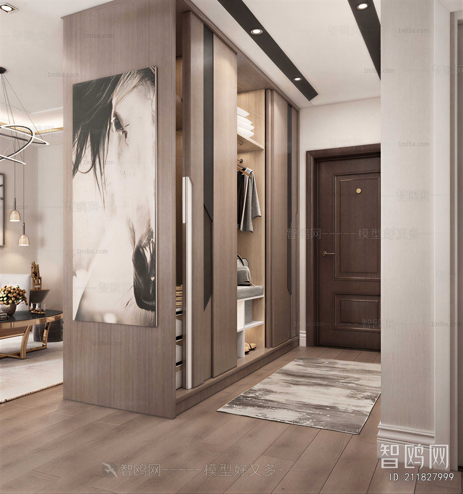 Modern Hallway