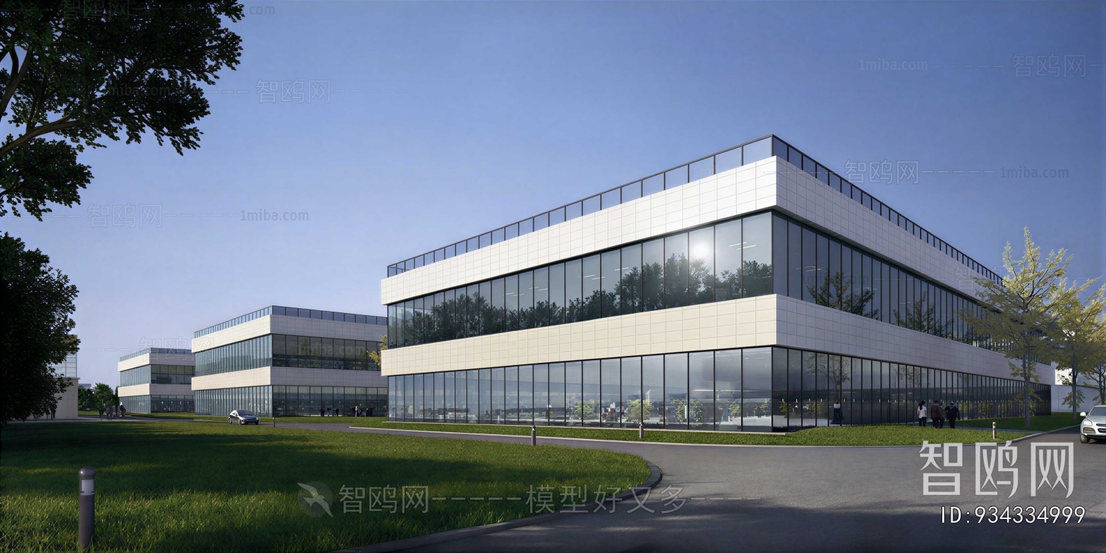 Modern Appearance Of Commercial Building