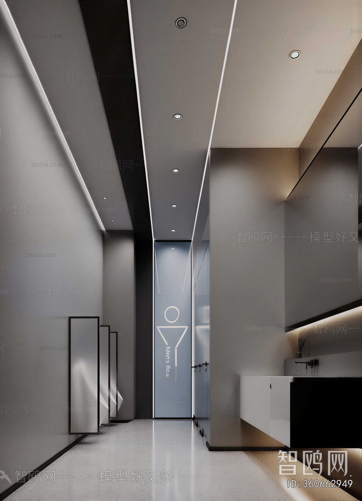 Modern Public Toilet